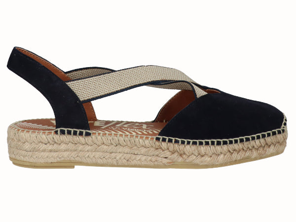 Alpargata Plana YuteFlex Serraje Marino